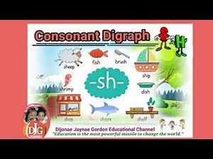 Consonant Digraph Sh || Sh Sound || This Is How You Learn To Read || Dijonae Jaynae Gordon