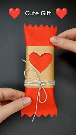 BEST DIY Chocolate Gift Wrapping Idea You've EVER Seen ❤️ Cute Gift Idea | Valentine’s Paper Craft