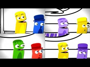 Color Crew Blue, Yellow, Red, Purple