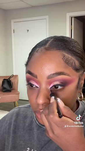 24K views · 482 reactions | Pink sultry glam!!! Using the paw print eyeshadow palette | Scratchedbykat | Facebook