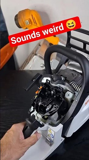 Stihl ms172 chainsaw sounds awesome without the air filter. #michaelstoolbench #ms172 #chainsaw