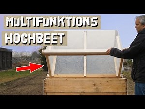 Build your own multifunctional raised bed - 1. Build and fill a raised bed made of wood