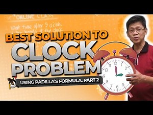 CE Board Exam Review: The Best Solution to Clock Problem (PART 2)