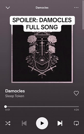 DAMOCLES: La Canción Completa de Sleep Token