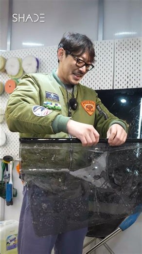 Kia Bongo 3 front window tinting installation #windowtinting #windowtintrecommendation #Kia #wind...