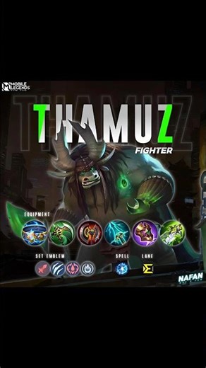 Thamuz 1v5 META Build 2026 💥 | Best Items & Emblem to Dominate MLBB #mlbb
