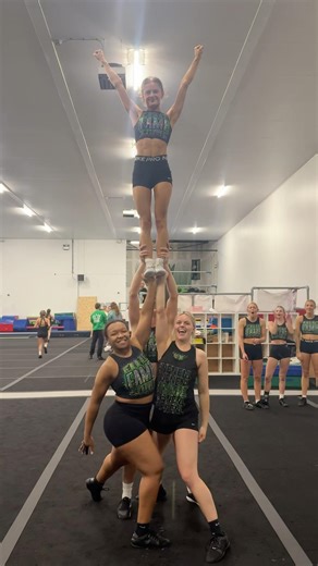 All Girl POWER 🤩💪🏻 #cheer #cheerleading #cheerleader #ukcheer #stunt