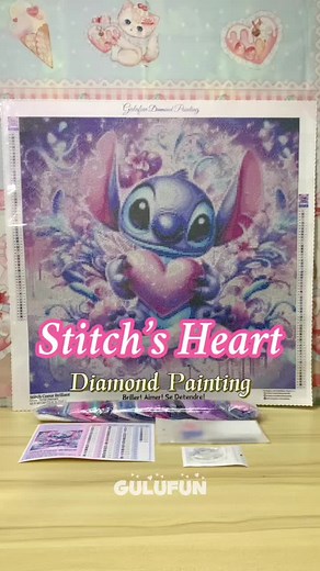 Cute Stitch Diamond Painting for Beginners