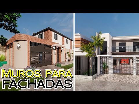 +40 Wall Ideas for Facades | Fences, Railings and Gates for Facades
