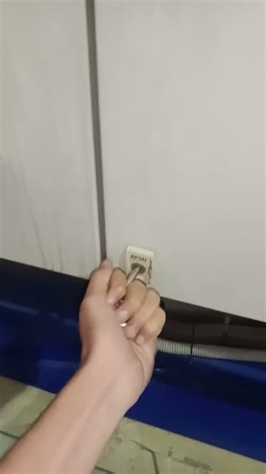 MTU engine MIP panel outside and inside.