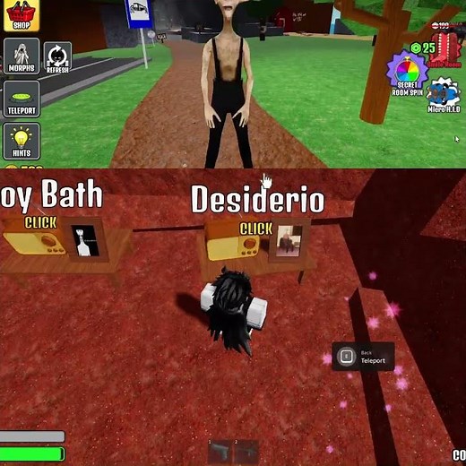 Desiderio Badges Morphs In SCP MORPH - Roblox