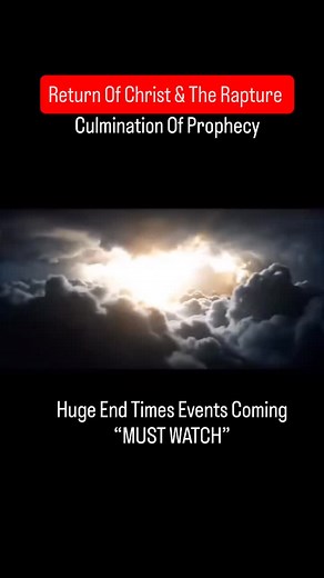COMING to Earth very soon? The rapture and Return of Jesus Christ ! Christian motivation in end times Bible prophecy #prophecy #jesusiscoming #christianity #endtimesprophecy #motivation #fyp #bible #foryou #rapture | Prophecy Unfolding