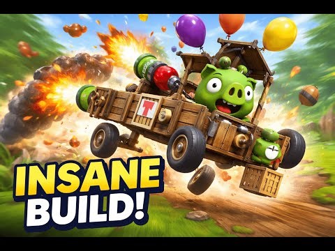 Bad Piggies INSANE Physics Gameplay | Awesome Play You Won’t Believe