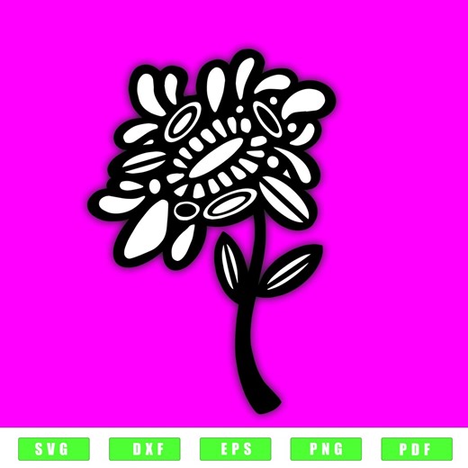 Unique Sunflower DXF, File - SVG - for DIY Projects - Etsy