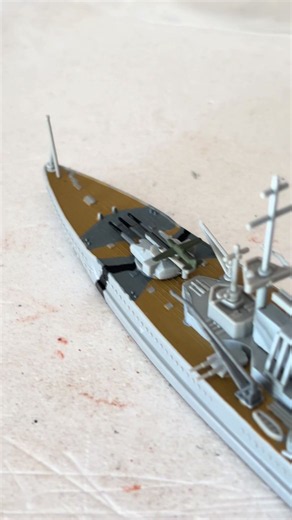 Revell Gneisenau Build Update: Hull & Superstructure Assembled