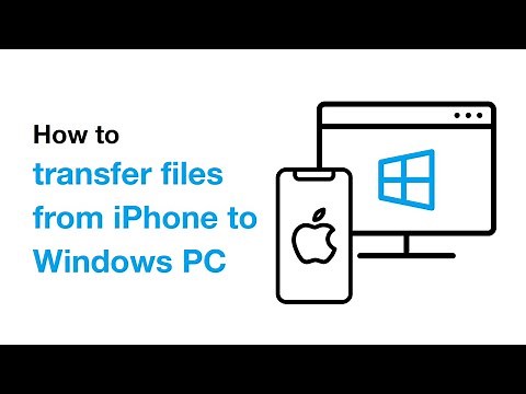 How to transfer files from iPhone to Windows PC
