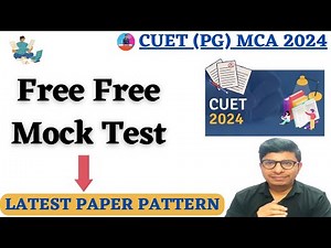 Cuet (PG) MCA Free Mock Test II Latest Paper Pattern..