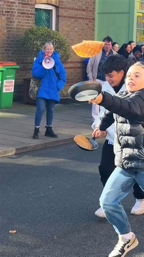 The Westgate-on-Sea Pancake Races were a flipping success! Families, friends and local businesses gathered together for a morning of laughter, friendly competition and community spirit. From speedy racers to impressive pancake flips, the atmosphere was full of smiles and cheers. A brilliant reminder of what makes the seaside town so special. 🌊✨ Who had the best flip? #WestgateOnSea #Community #PancakeRaces | CommunityAd
