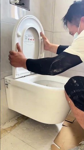 🚽 Wall Hung Toilet Installation | Full Process Video | Smart Bathroom Upgrade