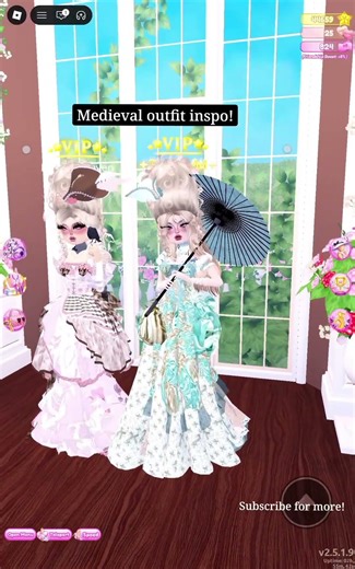 Medieval outfit inspo!🩷#Dti#dresstoimpress #newoutfit #fypシ゚viral #roblox#medival