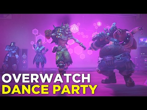 Overwatch Anniversary: ALL DANCE EMOTES