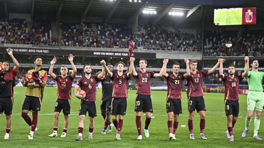 Les Diables rouges restent dans le top 10, l’Espagne détrône l’Argentine : le nouveau classement FIFA dévoilé