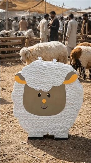Eid ul Adha celebrations just found their cutest guest 🐑 Meet the Sheep Piñata!