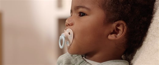 NUK First Choice Classic Baby Pacifier, 18-36 Months Toddler Pacifier, Blue & Orange, Baby Must Haves, 5-Pack