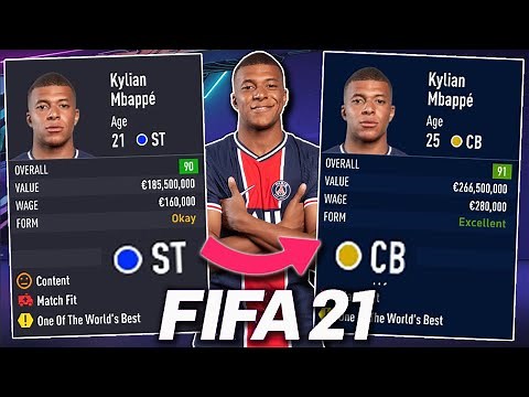 HOW TO CHANGE YOUR PLAYER POSITION IN CAREER MODE (All Positions) - FIFA 21
