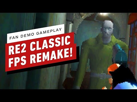 Resident Evil 2 FPS Remake Gameplay (Fan Demo)