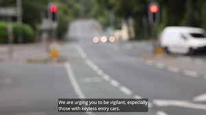 Keyless car theft in action! Even if your car and home are secure, thieves can still unlock, start and steal your car. They only need to be within a few metres of your key to get the signal, even if it’s inside your home. For more visit https://orlo.uk/fsBKK | Police Service of Northern Ireland