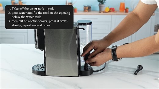 Watch Kotlie Coffee Machine Troubleshooting Video on Amazon Live