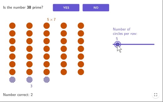 🧮🔢 GEOGEBRA RESOURCE! 🔴🟣 Try this FREE GeoGebra Practice resource to determine whether a number is prime, composite, or neither and visualize the reasoning behind the answer using area models. Check it out! https://www.geogebra.org/m/ajtp7phh #iteachmath #math #maths #mathematics | GeoGebra