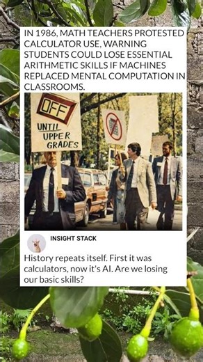 1986: When Calculators Were "The Enemy