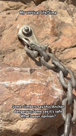 Climbing Anchor using Screw pin Shackles,it’s safe or dangerous?what’s your opinion?do you trust it?