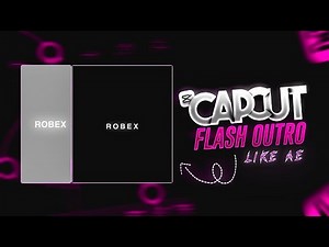 Capcut | Ae like Flash Outro tutorial