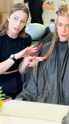 Fokozatos hajvágás extra hosszú hajon 🤩✨