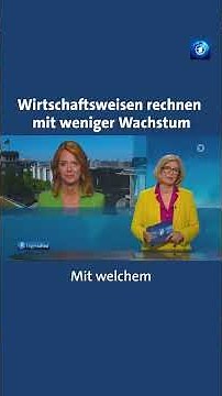 Wirtschaftsweisen senken Prognose deutlich