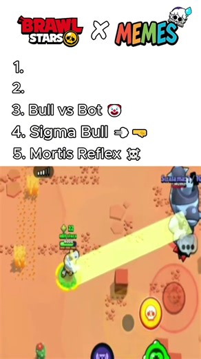 The End😂 THE BEST 5 Memes in Brawl Stars!🔥 #brawlstars #brawlstarstiktok #бравлстарс