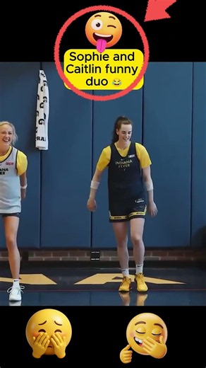 Caitlin Clark & Sophie Cunningham Being ABSOLUTELY GOOFY at Practice Has Fans CRYING 😂🏀 #wnba