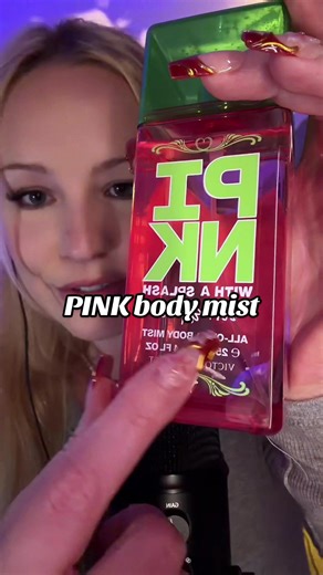 This is more 2012 but I wanted to do something for the 2016 trend 🤩🤭🤭 #asmr #2016 #pinkbodymist
