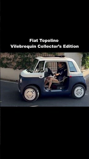Fiat Topolino Vilebrequin Collector’s Edition - The Ultimate Beach Car Feature!
