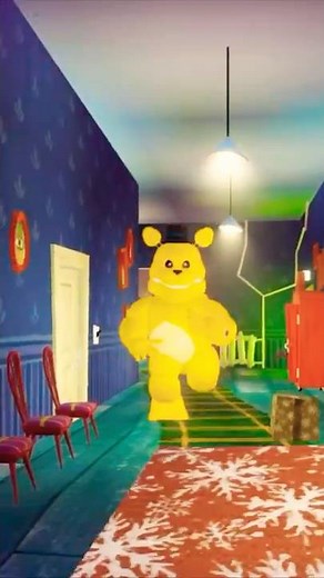 I Outran Fredbear in Roblox Hello Neighbor Act 3 💀