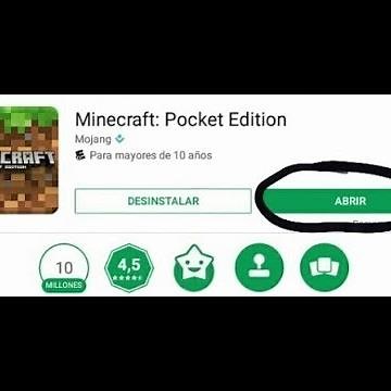 Instala MINECRAFT POCKET EDITION GRATIS!!!! Te va a funcionar...lean descripción