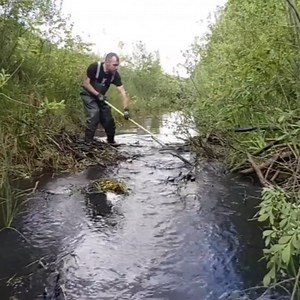 5.1K views · 77 reactions | Beaver dam removal. Double dam. Proper use of waders. Deep water Part1 | Beaver Dam01 | Facebook