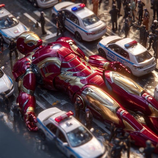 Giant Heroes vs Tiny City! Marvel & DC Crossover 🦸🦹