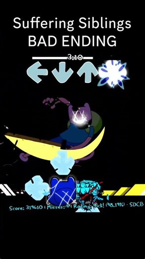 FNF Suffering Siblings BUT BAD ENDING #fnf #animation #fnfanimation