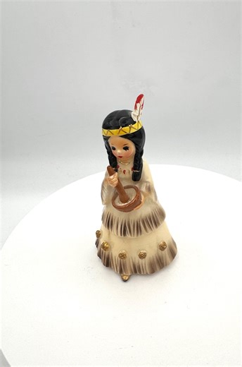 Vintage Josef Originals Native American Girl Figurine 1960s - Etsy