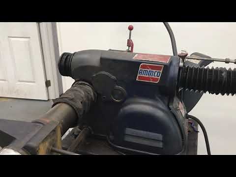 Ammco 4000 Series Crossfeed Boot Replacement