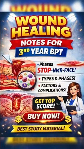 Wound Healing Made EASY 🔥 | #shorts
